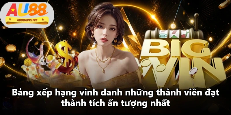 Bảng xếp hạng vinh danh những thành viên đạt thành tích ấn tượng nhất