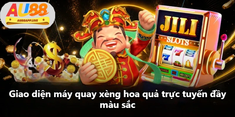 Giao diện máy quay xèng hoa quả trực tuyến đầy màu sắc Giao diện máy quay xèng hoa quả trực tuyến đầy màu sắc