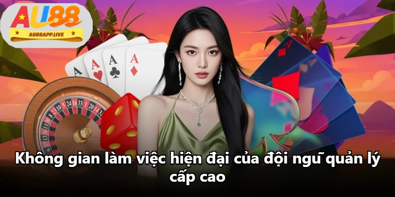 Không gian làm việc hiện đại của đội ngũ quản lý cấp cao